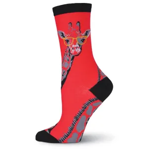 Smarty Giraffe Women's Crew Socks