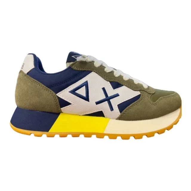 Sun68 Jaki Tricolors scarpa da uomo Z32111 1907 militare-navy blue