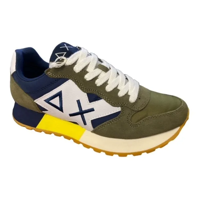 Sun68 Jaki Tricolors scarpa da uomo Z32111 1907 militare-navy blue