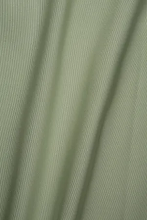 Tender Greens Silk Faille Fabric