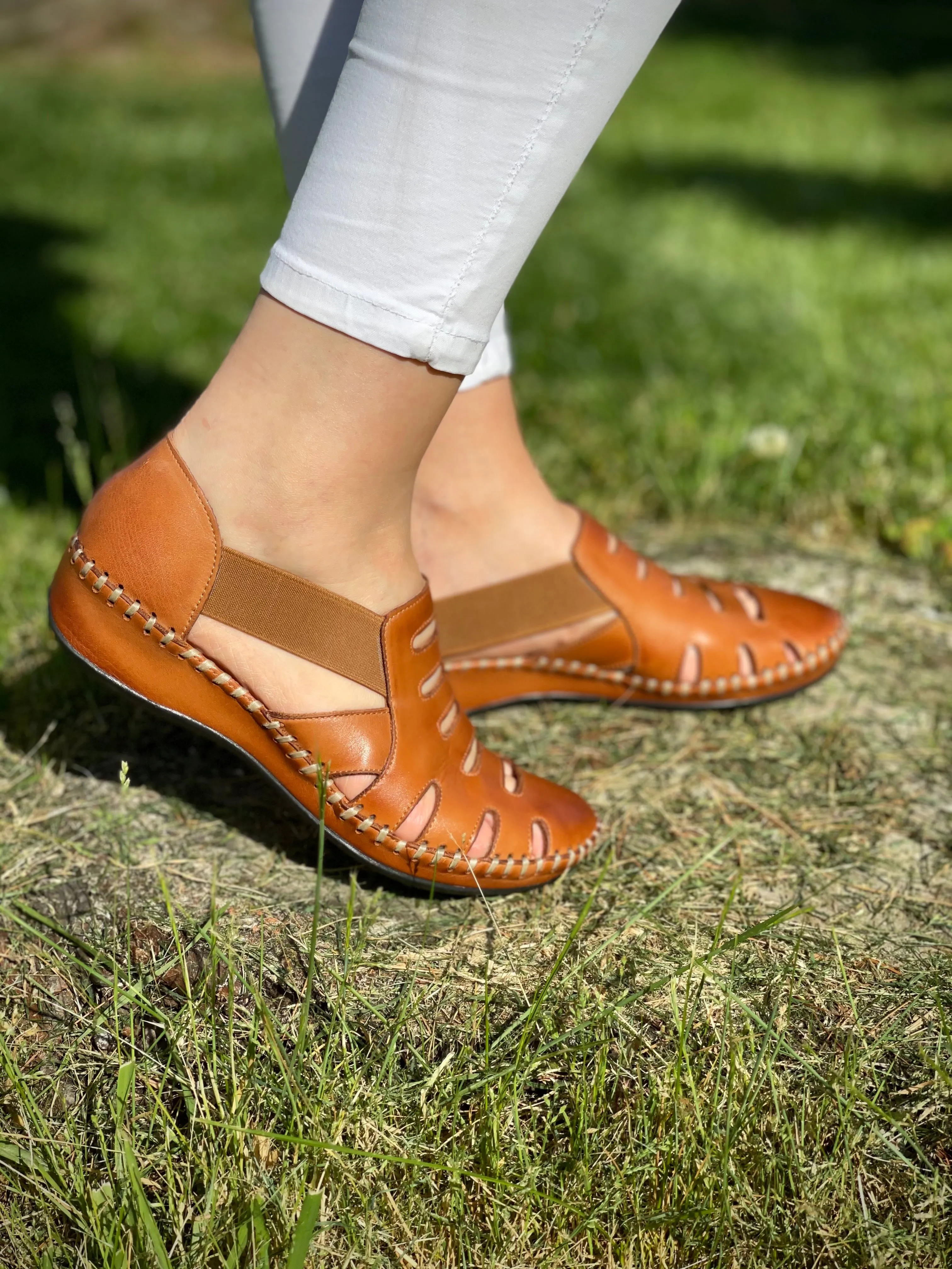 The Maerdy Brown Leather Sandal Final Sale!