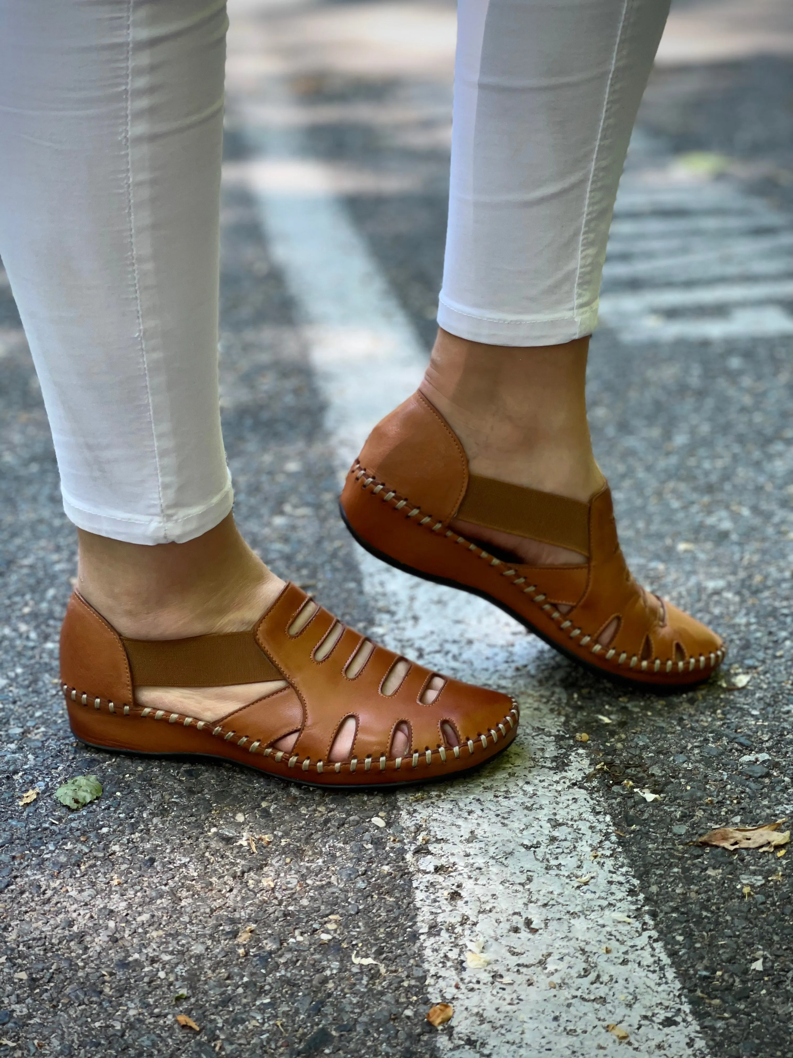 The Maerdy Brown Leather Sandal Final Sale!