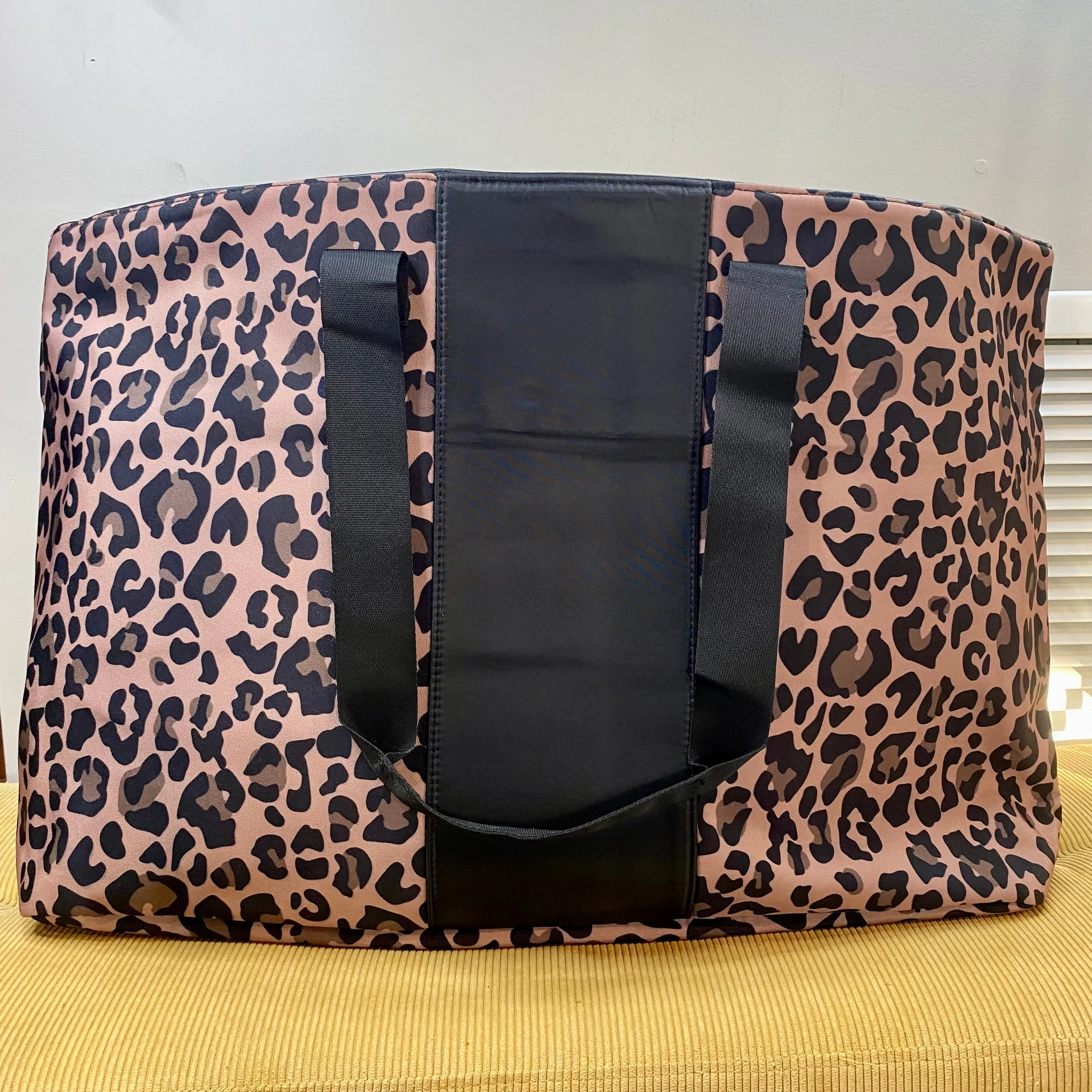 The Oversized Duffle - Animal Print