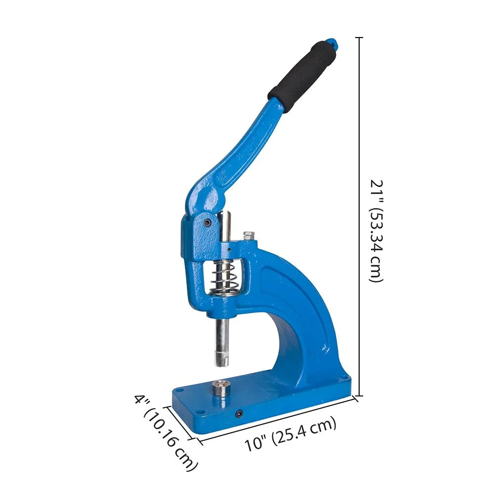 TheLAShop Heavy Duty Hand Press Grommet Machine #2 Die 600 Grommets