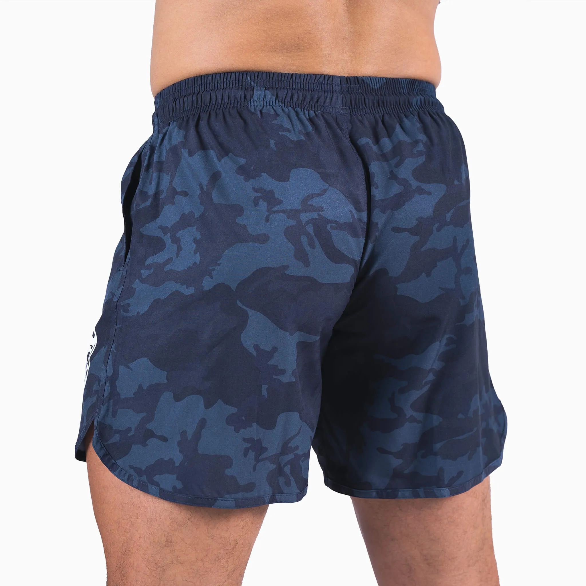 Training Shorts - Wave Camo