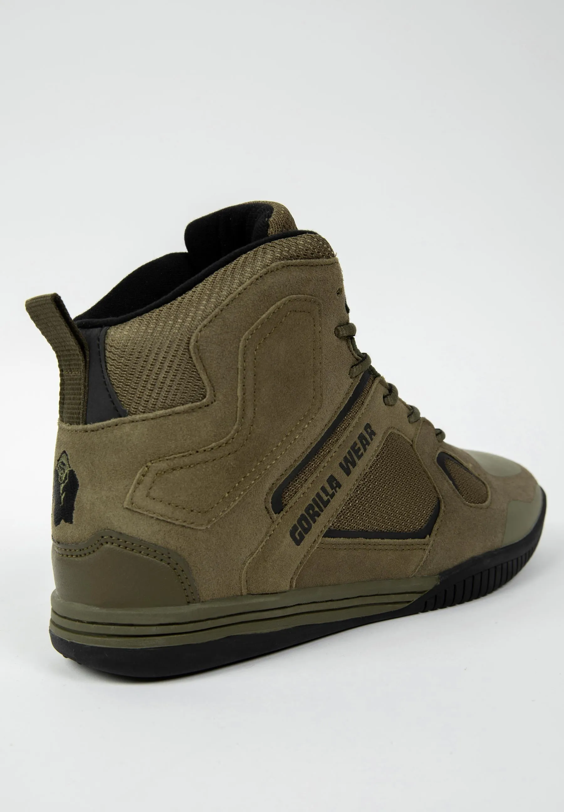 Troy High Tops - Army Green