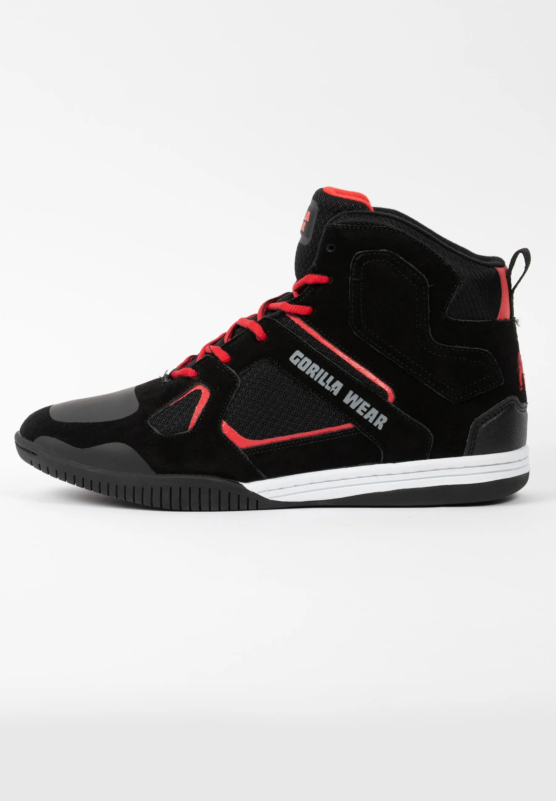 Troy High Tops - Black/Red