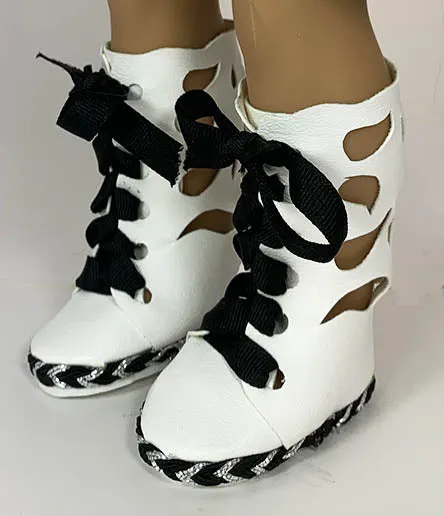 Try the No-Sew Butterfly Boots 18" Doll Pattern w/SVG Files - $3 Off Limited Time