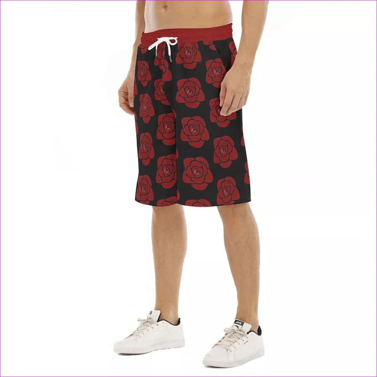 TSWG Rose Gentleman Men's Tether Loose Shorts