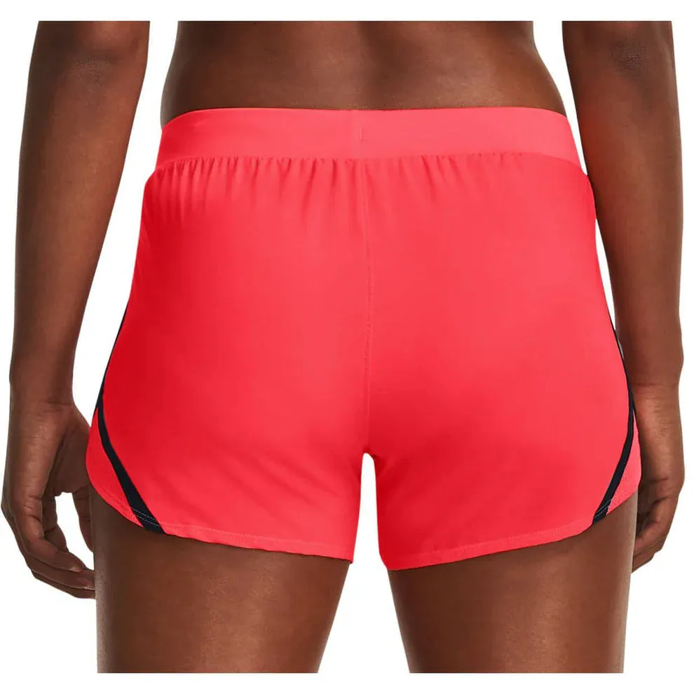 Under Armour Women's Fly By 2.0 Running Shorts - Beta / Black