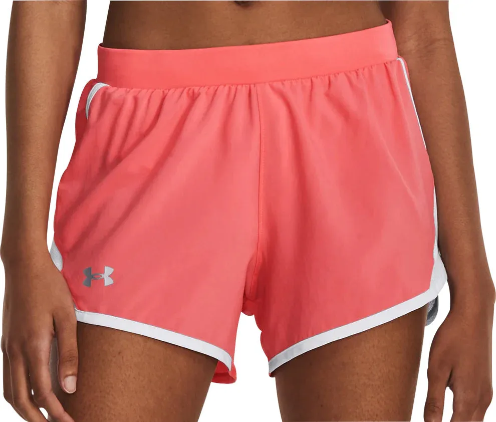 Under Armour Women's Fly By 2.0 Running Shorts - Electric Pink