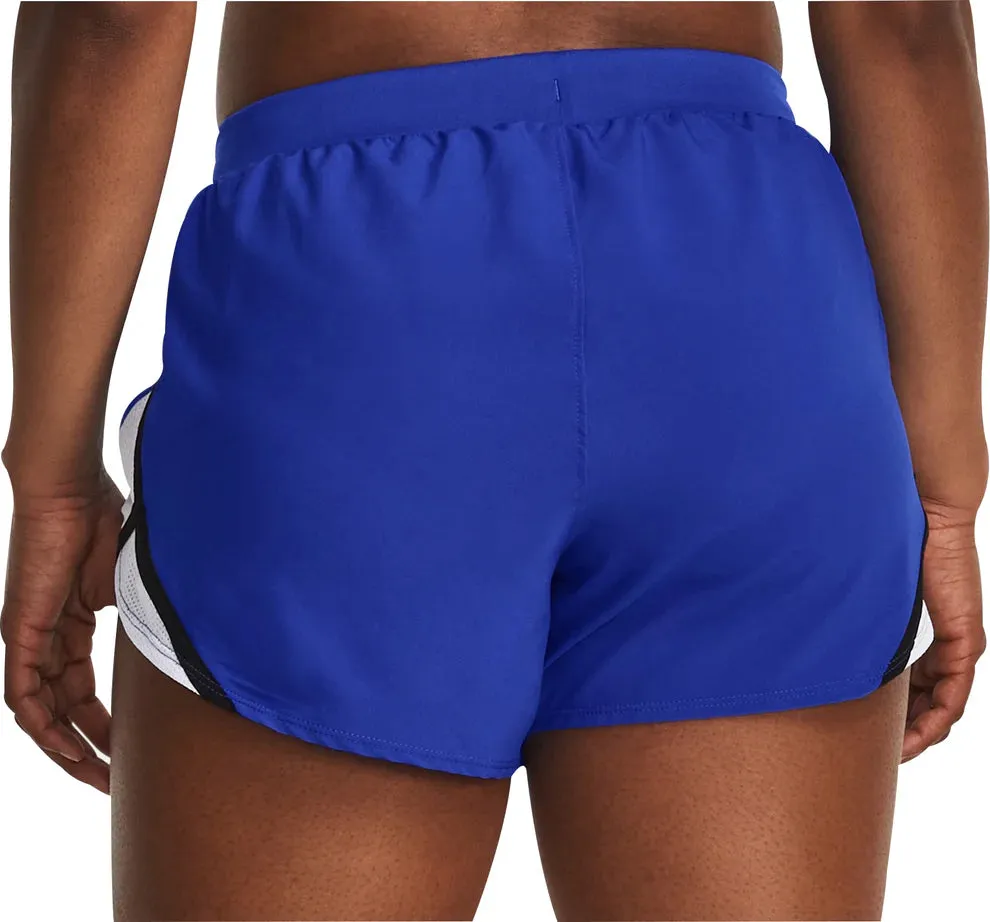 Under Armour Women's Fly By 2.0 Running Shorts - Royal Blue