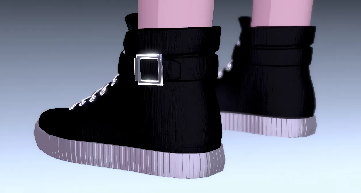 (Unisex) Sneaker shoes (3D Model Assets)(Commercial license)