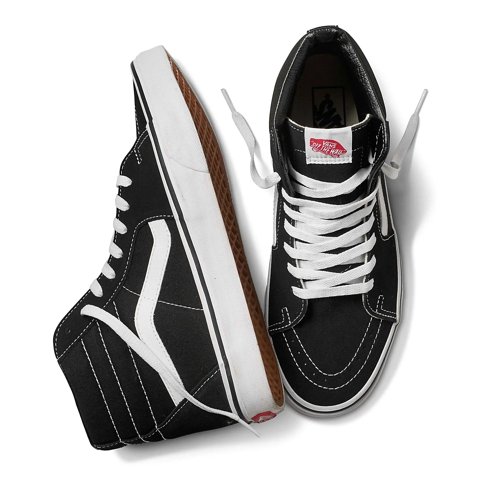 Vans Skate Sk8 Hi Shoe - Black/White