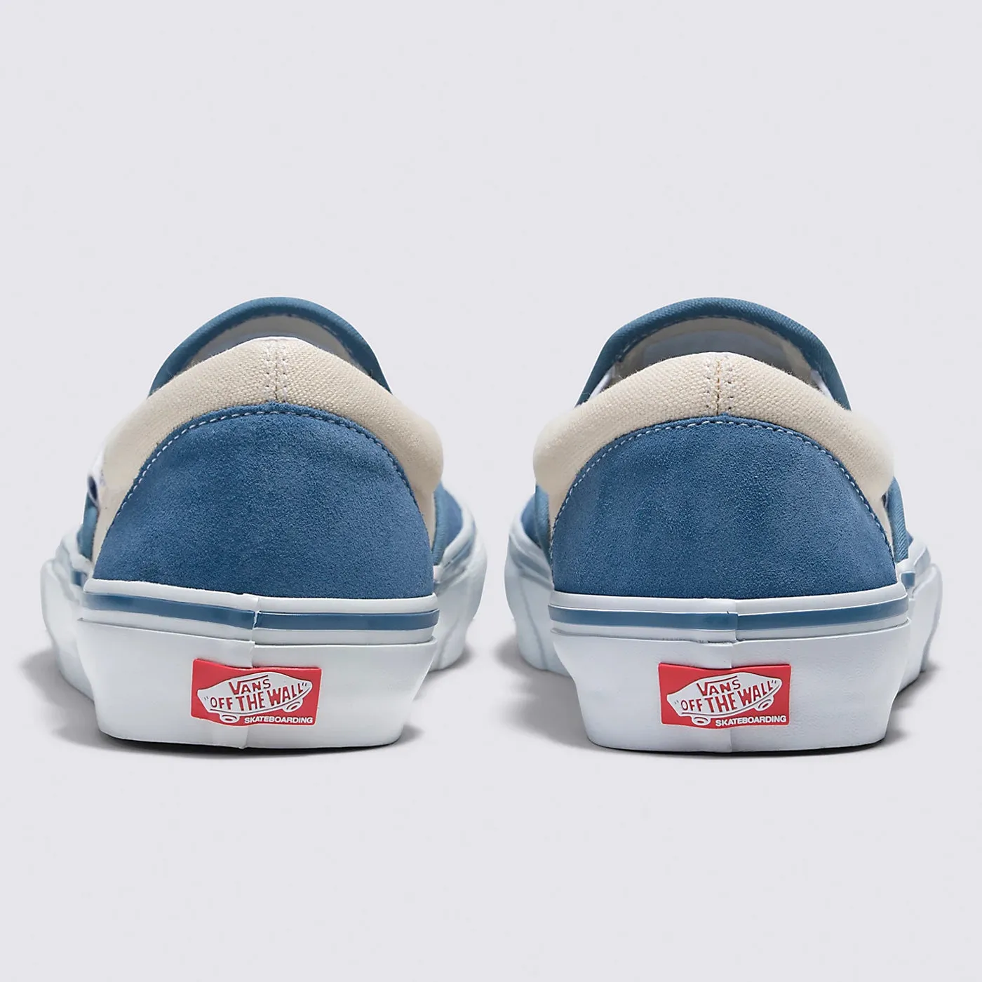 Vans | Skate Slip On Shoes | Cream/Light Navy