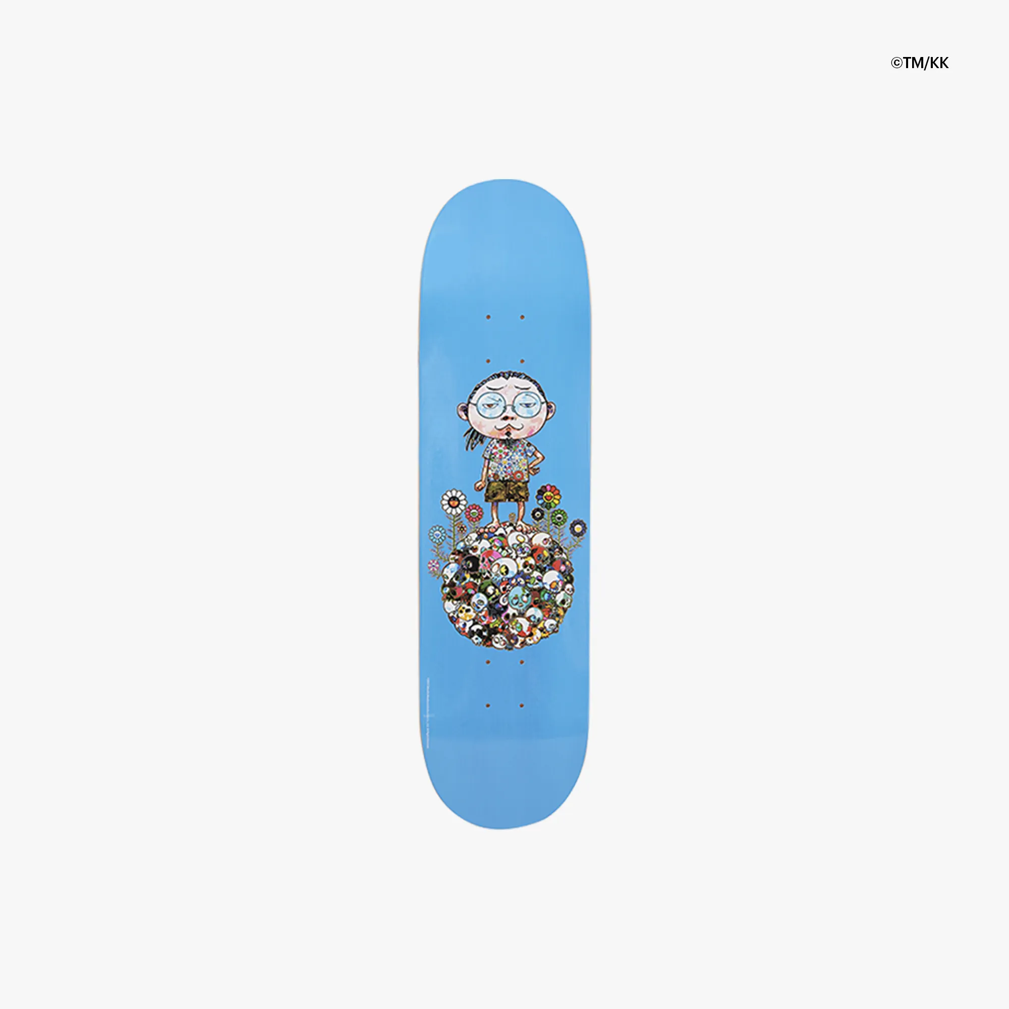 Vault Portrait Blue Skateboard Art Deck by Vans x Takashi Murakami TM/KK