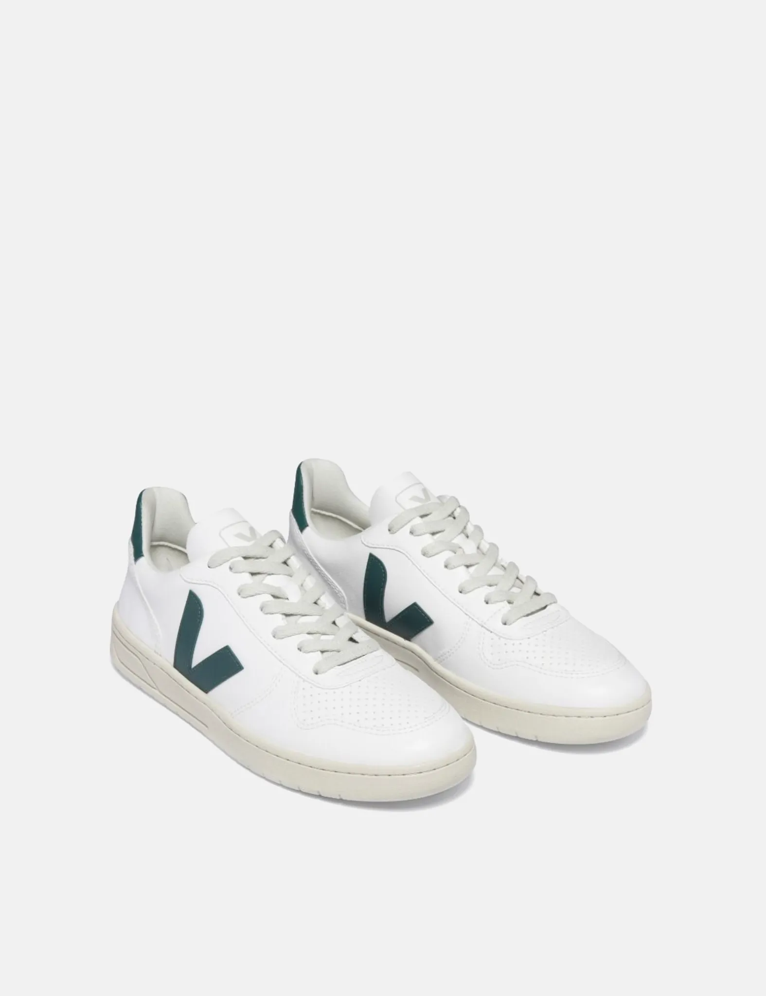 Veja V-10 CWL Trainers - White/Brittany