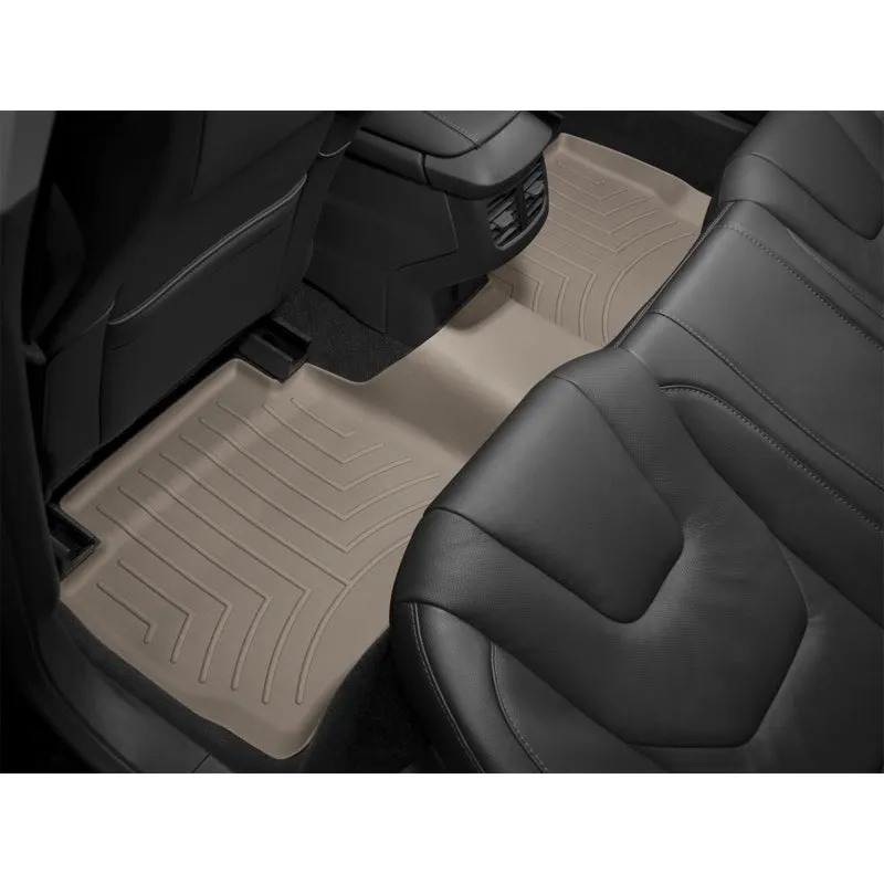 WeatherTech FloorLiner - 2nd Row - Tan - GM Fullsize SUV 2007-13