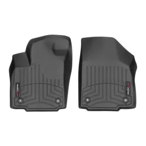 WeatherTech FloorLiners - Front - Black - 4-Door - Carpet Floors - Ford Bronco 2021-22