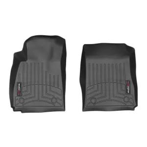 WeatherTech FloorLiners - Front - Black - GM Fullsize Car 2014-15