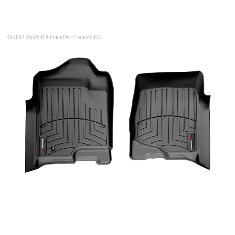 WeatherTech FloorLiners - Front - Black - GM Fullsize SUV/Truck 2007-13