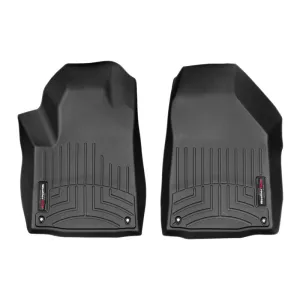 WeatherTech FloorLiners - Front - Black - Jeep Cherokee 2015-16