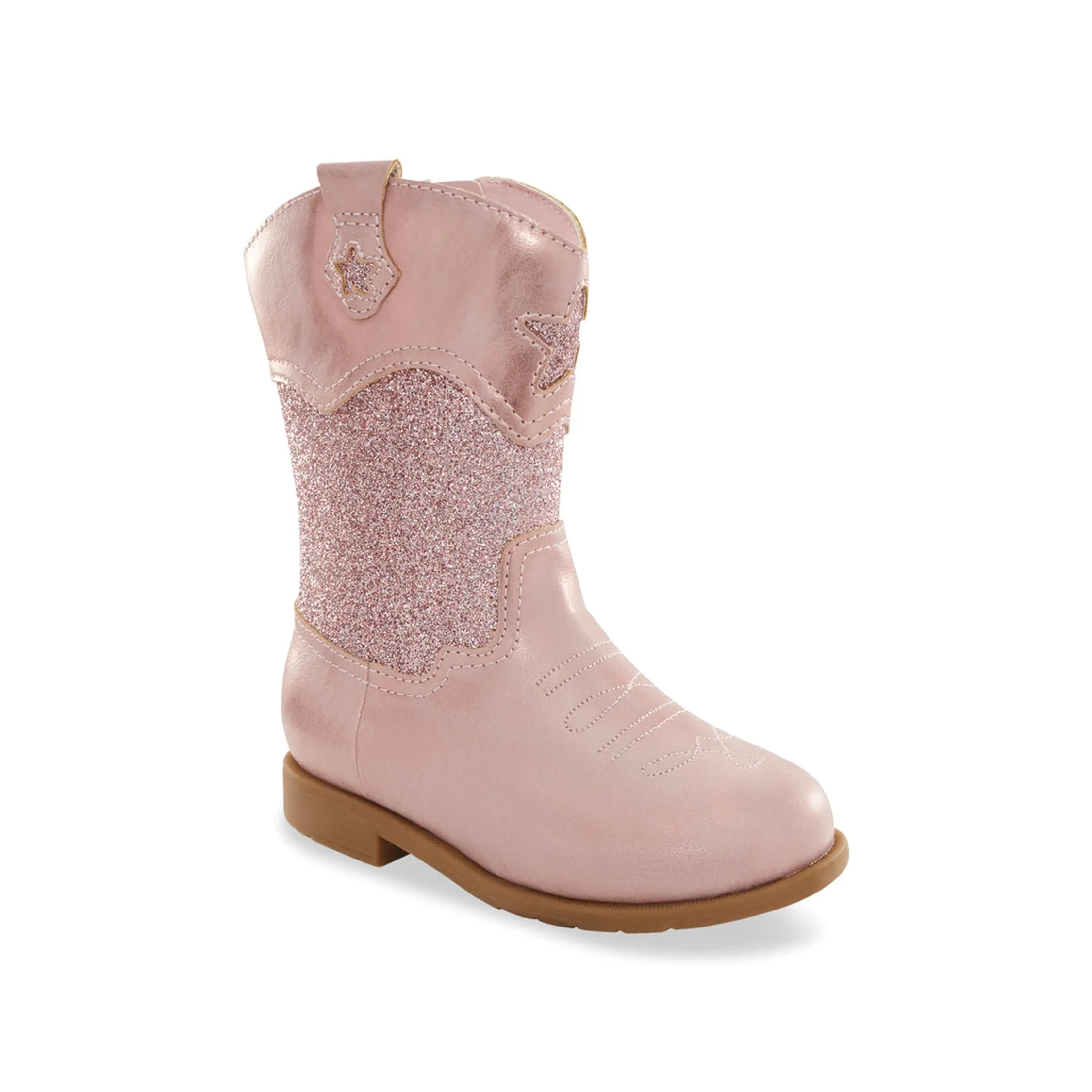 Wynona Kid's Western Boot - Blush